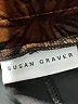 Susan Graver Paisley Black Velour Pants Size L (petite) - photo 7