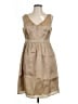 J.Crew 100% Silk Tan Cocktail Dress Size 12 - photo 1