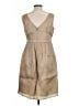 J.Crew 100% Silk Tan Cocktail Dress Size 12 - photo 2