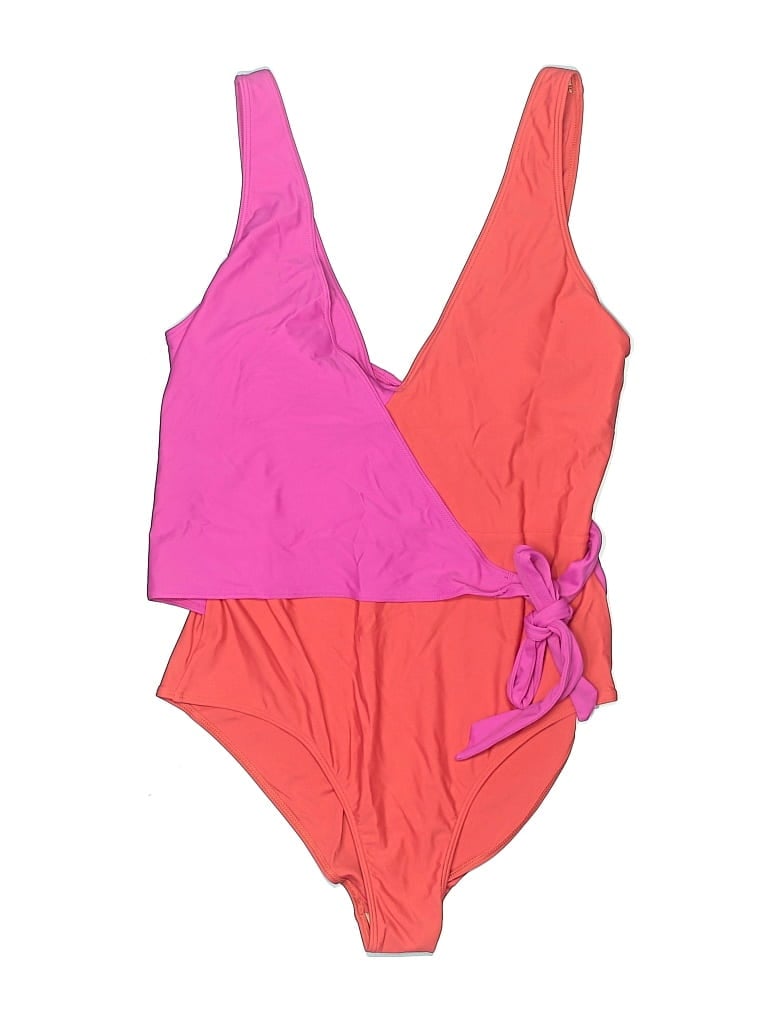 Pre-owned Summersalt One Piece Swimsuit In Pink
