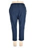 Purejill Solid Blue Casual Pants Size L - photo 2