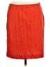 L.L.Bean 100% Cotton Orange Casual Skirt Size 6 - photo 1