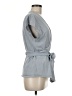 Zara 100% Fiber Gray Kimono Size M - photo 4