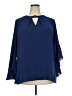 Avenue Blue 3/4 Sleeve Blouse Size 18 Plus - photo 1