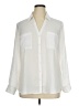Express 100% Polyester Ivory Long Sleeve Blouse Size XL - photo 1