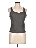 Collection Gray Sleeveless Top Size L - photo 1