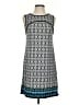 Max Studio Graphic Gray Casual Dress Size S - photo 1