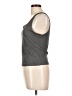 Collection Gray Sleeveless Top Size L - photo 5