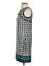 Max Studio Graphic Gray Casual Dress Size S - photo 5