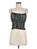 Glam Black Sleeveless Top Size M - photo 1