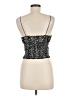 Glam Black Sleeveless Top Size M - photo 2