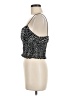 Glam Black Sleeveless Top Size M - photo 5