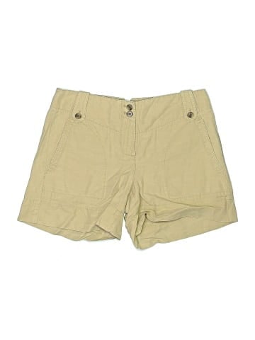 Theory Khaki Shorts (view 1)