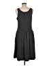 Venezia Polka Dots Gray Casual Dress Size M (estimated) - photo 2