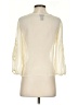 rue21 100% Polyester Ivory 3/4 Sleeve Blouse Size S - photo 2