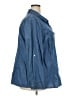 Catherines 100% Cotton Blue Long Sleeve Button-Down Shirt Size 2X - photo 4