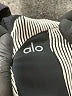Alo Color Block Gray Active Pants Size XS - photo 7
