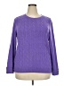 Talbots Purple Pullover Sweater Size 2X - photo 1