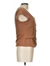 Cache Brown Short Sleeve Top Size L - photo 4