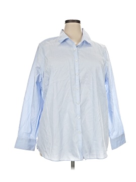 Lands' End 3/4 Sleeve Button Down Shirt