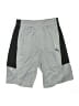 Puma 100% Polyester Color Block Gray Athletic Shorts Size 18 - 20 - photo 1