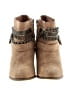 Just Fab Tan Ankle Boots Size 11 - photo 2