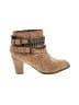 Just Fab Tan Ankle Boots Size 11 - photo 1