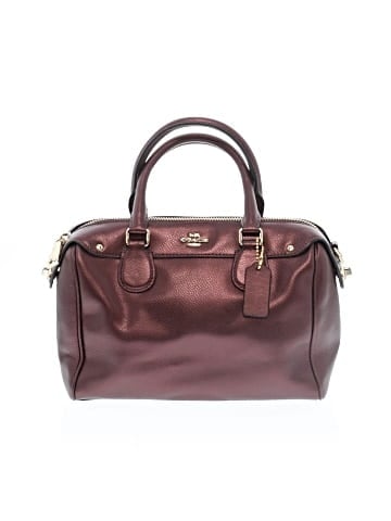 Coach Leather Satchel (view 1)
