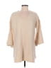Derek Lam 10 Crosby 100% Wool Tan Wool Pullover Sweater Size M - photo 1