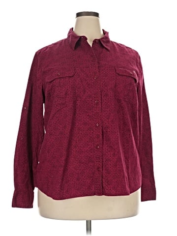 Eddie Bauer Long Sleeve Button-Down Shirt (view 1)