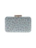 Sondra Roberts Animal Print Blue Teal Clutch One size - photo 3