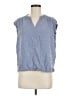 Splendid Blue Sleeveless Blouse Size M - photo 1