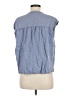 Splendid Blue Sleeveless Blouse Size M - photo 2
