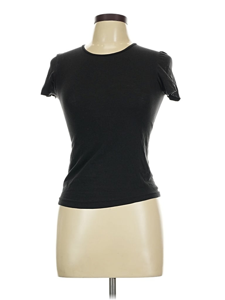Pre-owned Gap Body Short Sleeve T-shirt In Black