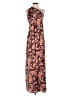 WAYF Paisley Brown Casual Dress Size XS - photo 1