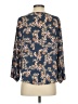 West Kei 100% Polyester Blue 3/4 Sleeve Blouse Size S - photo 2