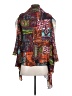 Pleats Collection 100% Polyester Teal Kimono Size S - photo 2