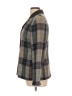 Evan Picone 100% Lambswool Plaid Gray Wool Blazer Size 12 - photo 5