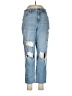 Hollister Color Block Blue Jeans Size 29 waist - photo 1