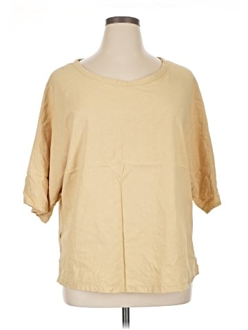 Unbranded 3/4 Sleeve T-Shirt (view 1)