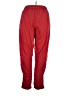 Wilson 100% Polyester Solid Red Track Pants Size XL - photo 2