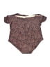 Kona Sol Animal Print Brown Swimsuit Bottoms Size 18 - photo 2