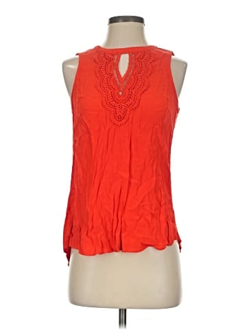 Pale Sky Sleeveless Blouse (view 1)