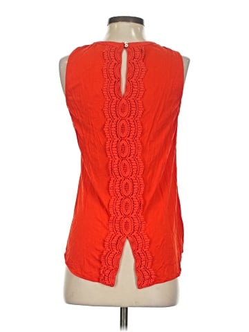 Pale Sky Sleeveless Blouse (view 2)