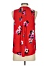 41Hawthorn 100% Polyester Red Sleeveless Blouse Size S - photo 2