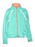 Zella Teal Track Jacket Size 14 - photo 1