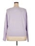 Ann Taylor 100% Cashmere Purple Cashmere Pullover Sweater Size XXL - photo 2