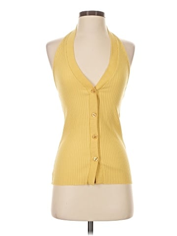 Zara Sleeveless Button-Down Shirt (view 1)