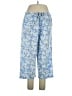 Lilly Pulitzer 100% Cotton Paisley Blue Casual Pants Size XL - photo 1