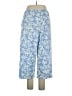 Lilly Pulitzer 100% Cotton Paisley Blue Casual Pants Size XL - photo 2